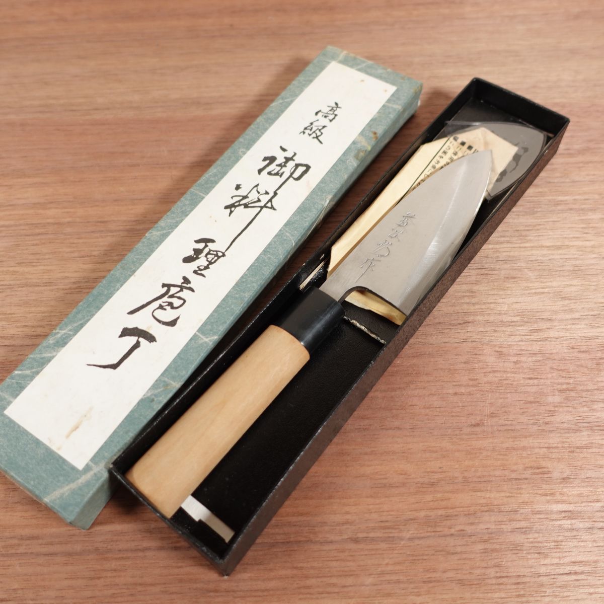 Tojiro Ajikiri Knife Sharpened Ko-Deba White Steel Yasuki Steel F-899 Boxed 110mm