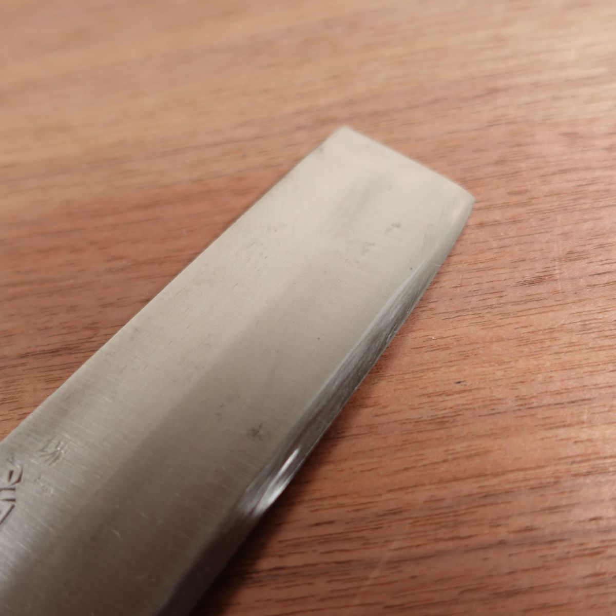 Sakai Kikuhide Usuba Knife Sharpened White Buffalo Handle Forged 165mm