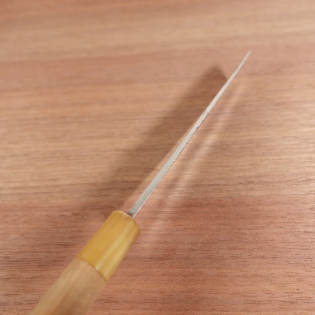Sakai Kikuhide Usuba Knife Sharpened White Buffalo Handle Forged 165mm