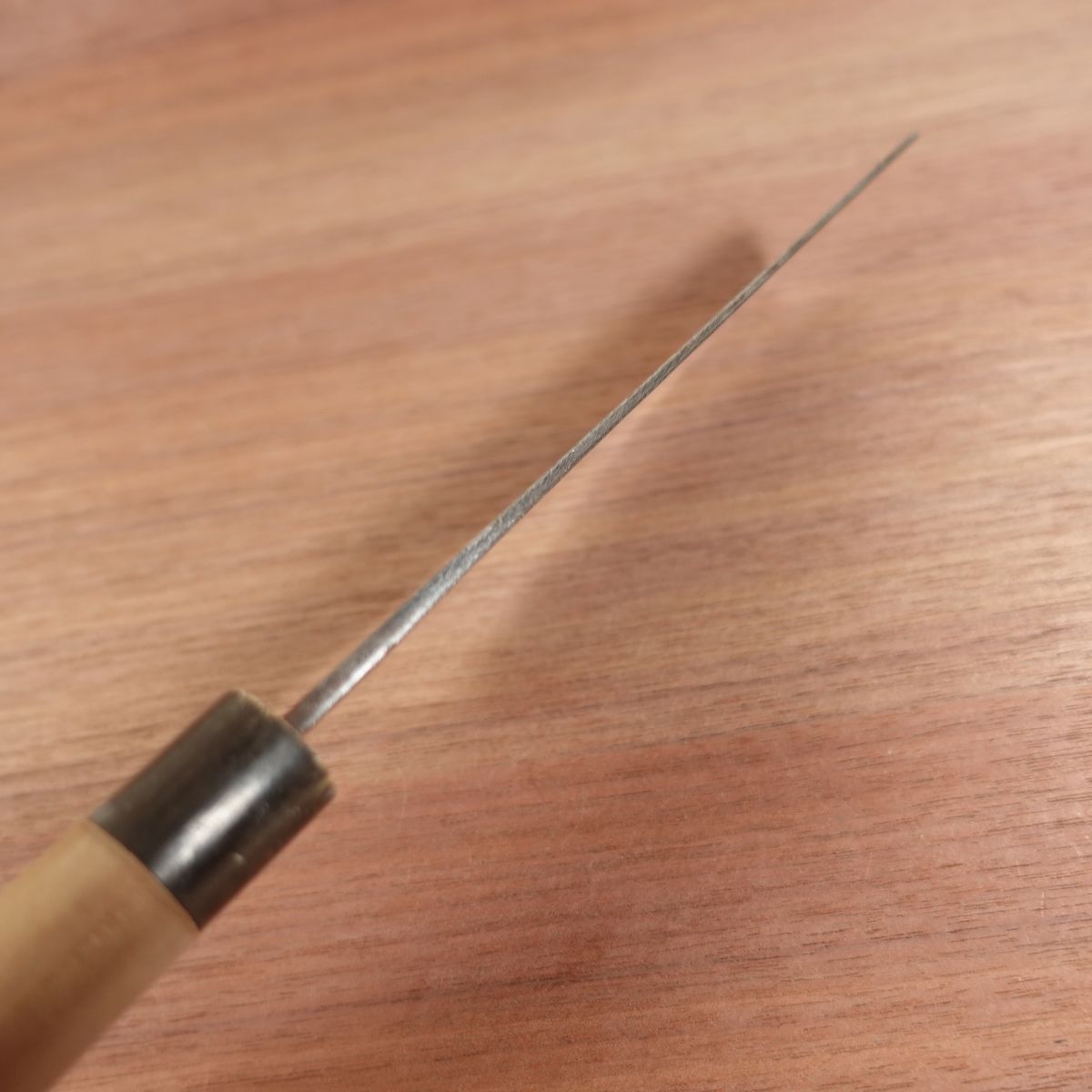 Izutsuki Kiya Nakiri Knife Sharpened Kurouchi Buffalo Handle Yasuki Aogami 160mm