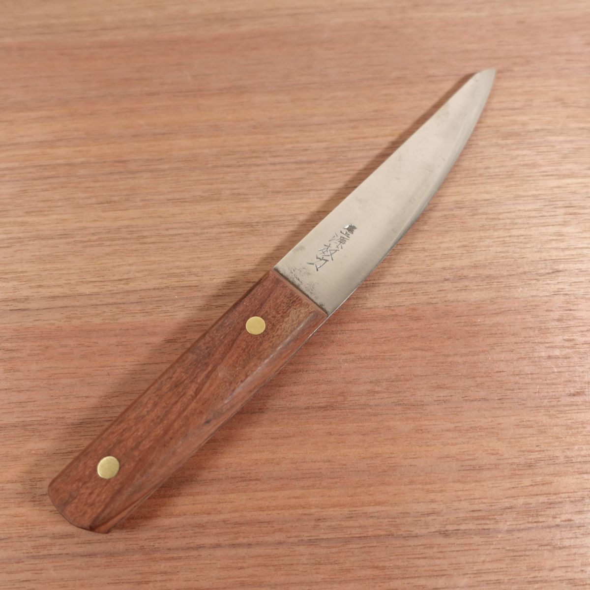 Onoe Minamoto Gonriki Honesuki Sharpened Garasuki Sabaki Round Carbon Steel 150mm