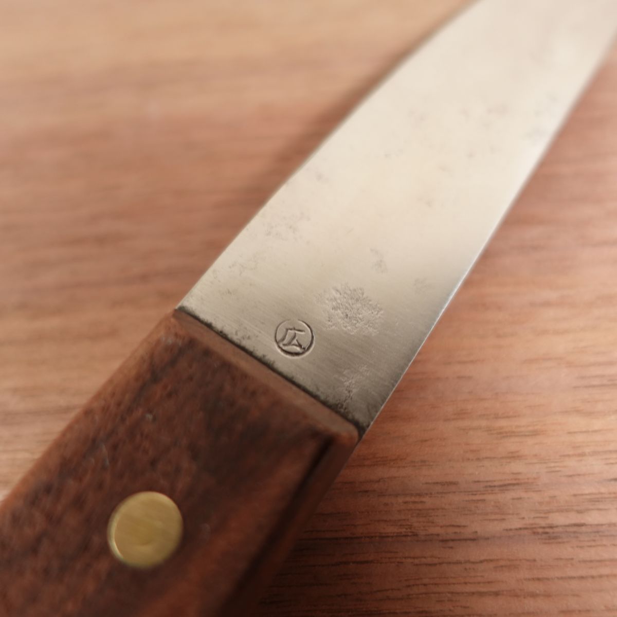 Onoe Minamoto Gonriki Honesuki Sharpened Garasuki Sabaki Round Carbon Steel 150mm