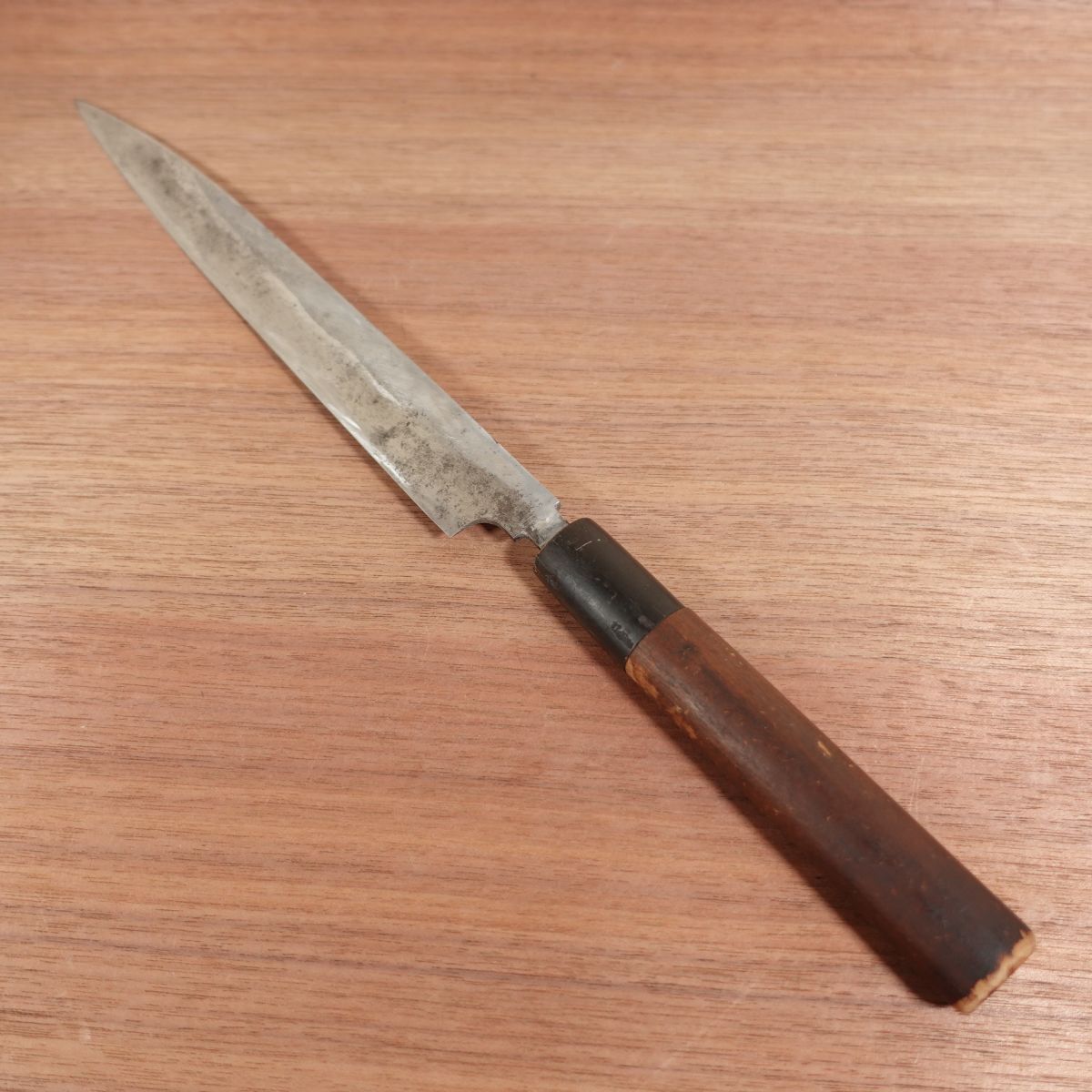 Munetsugi Yanagiba Sharpened Buffalo Handle Sashimi Knife 270mm