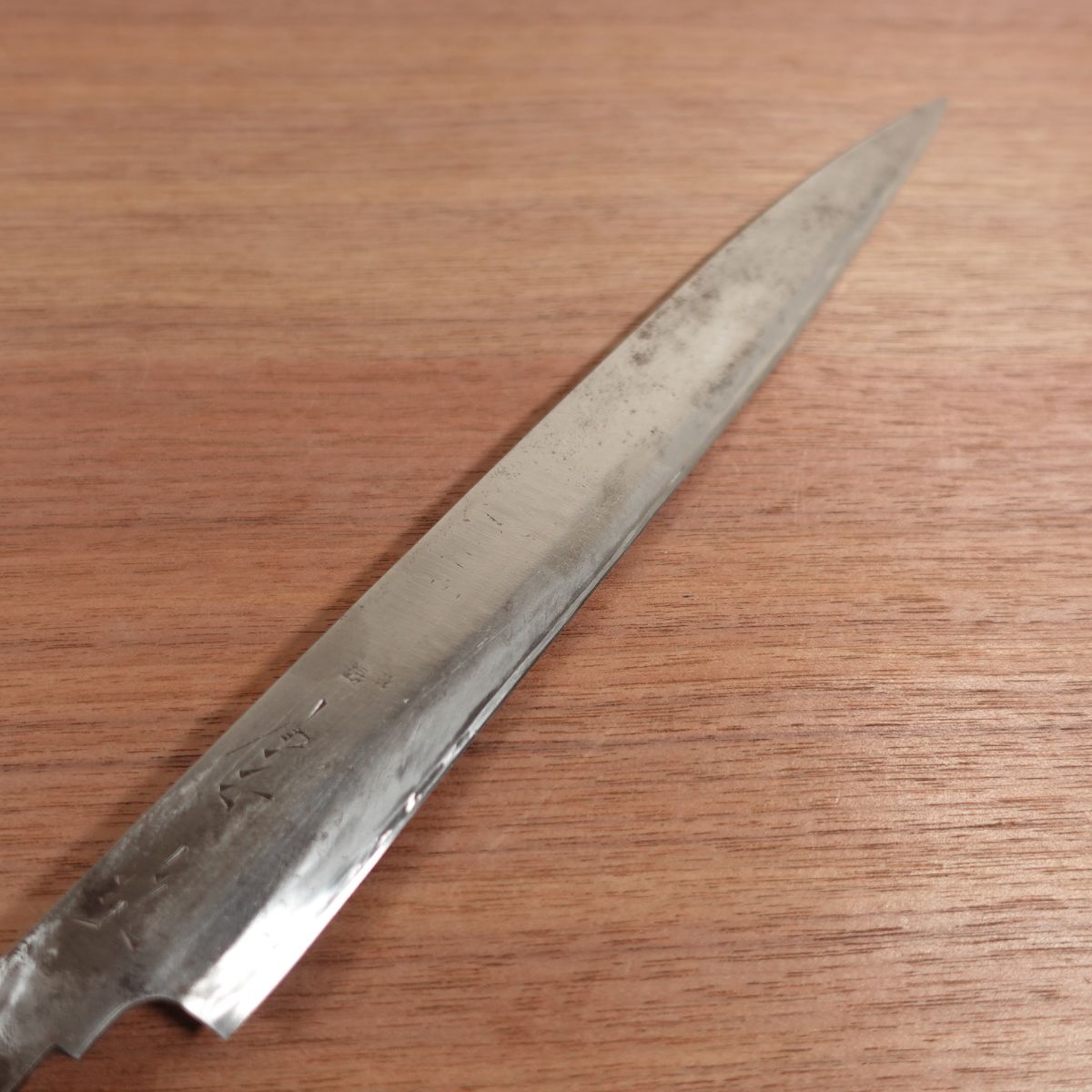 Munetsugi Yanagiba Sharpened Buffalo Handle Sashimi Knife 270mm