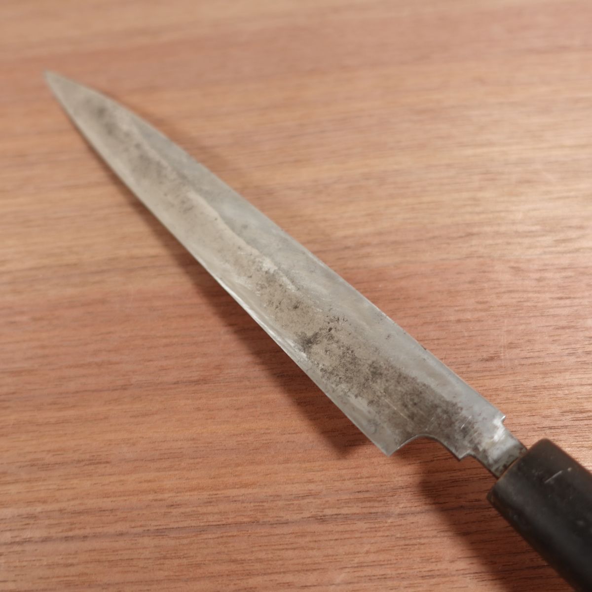 Munetsugi Yanagiba Sharpened Buffalo Handle Sashimi Knife 270mm