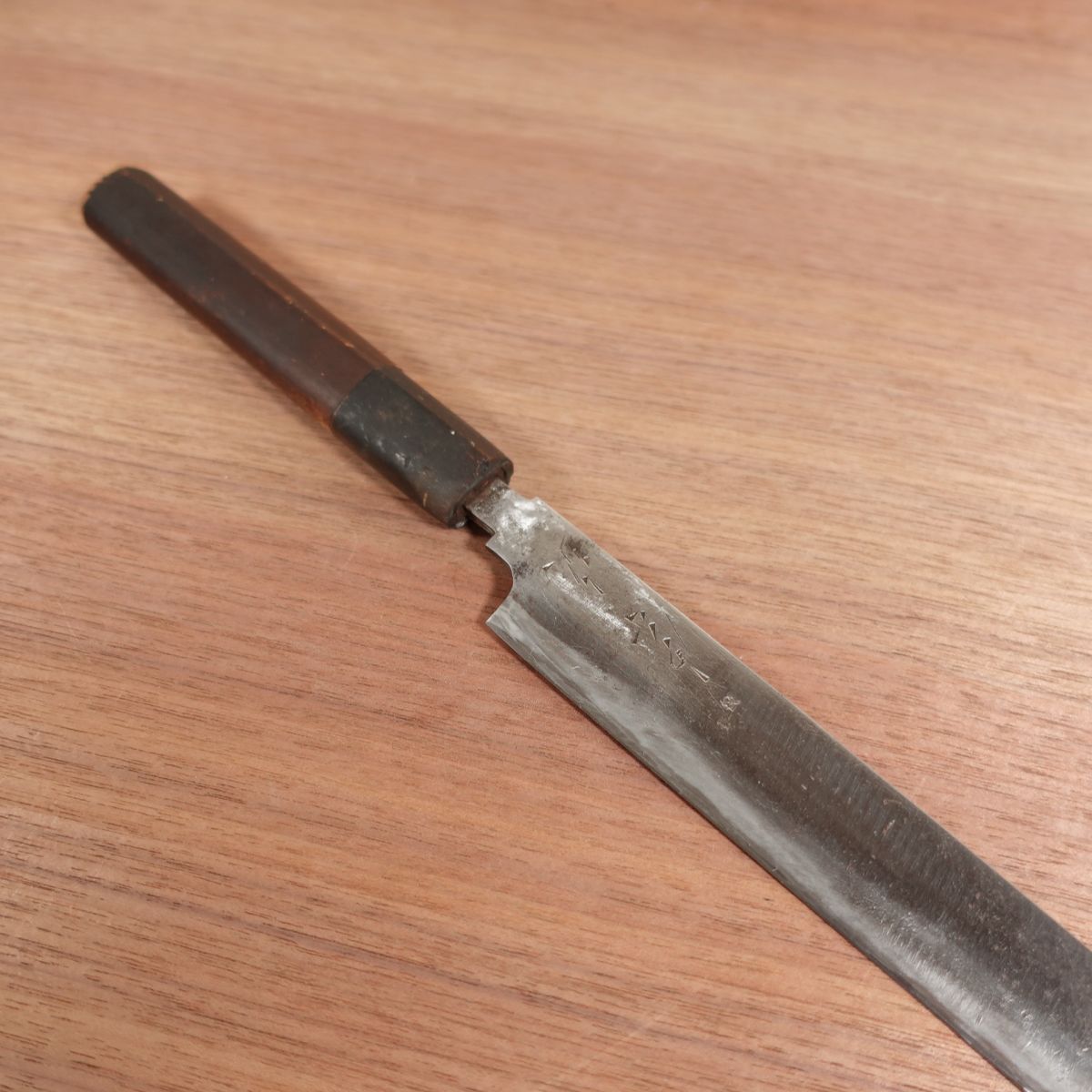 Munetsugi Yanagiba Sharpened Buffalo Handle Sashimi Knife 270mm