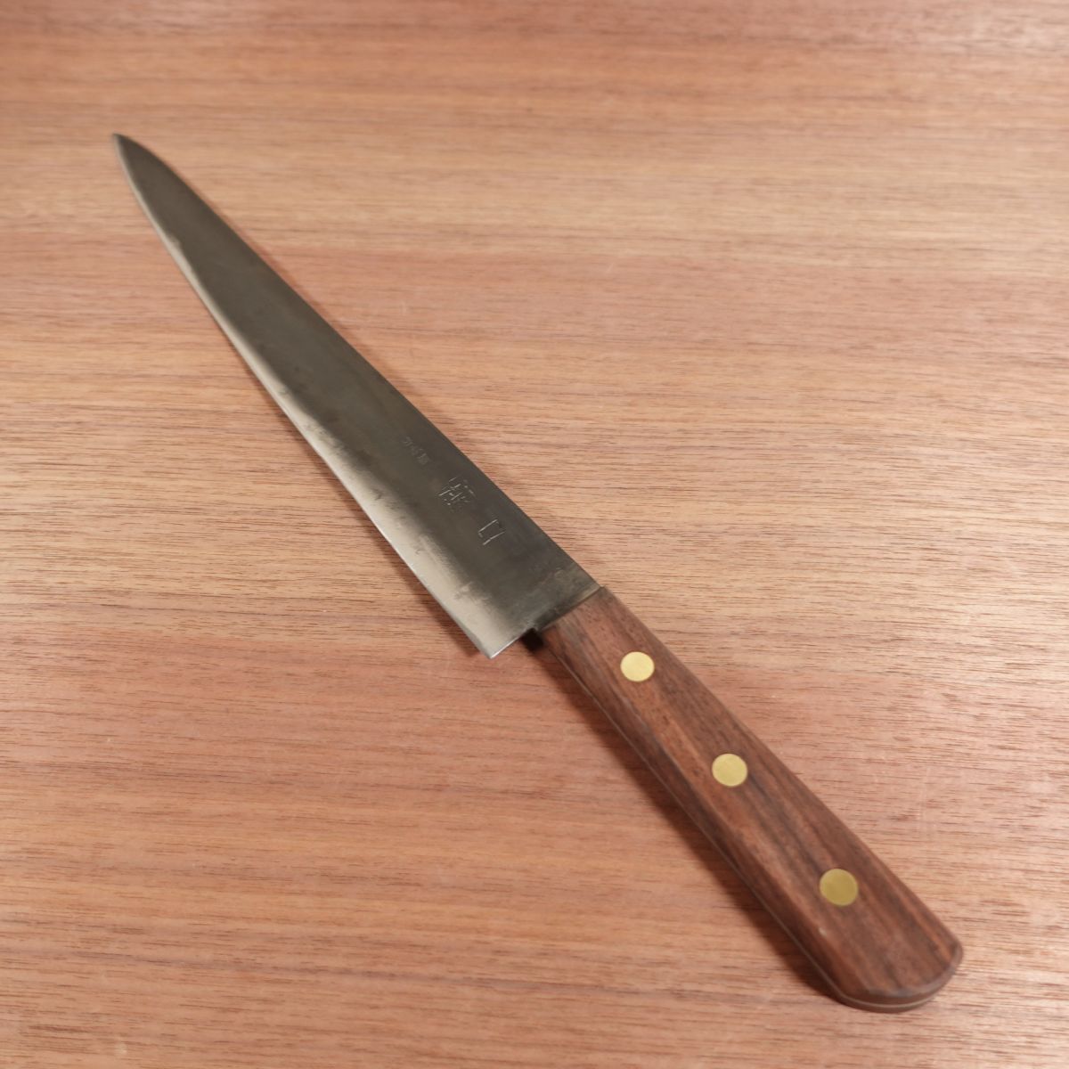 [HYPER REBORN] Azuma Minamoto Seiryu Sujihiki Sharpened Black Oxide Finish Japanese Steel 275mm