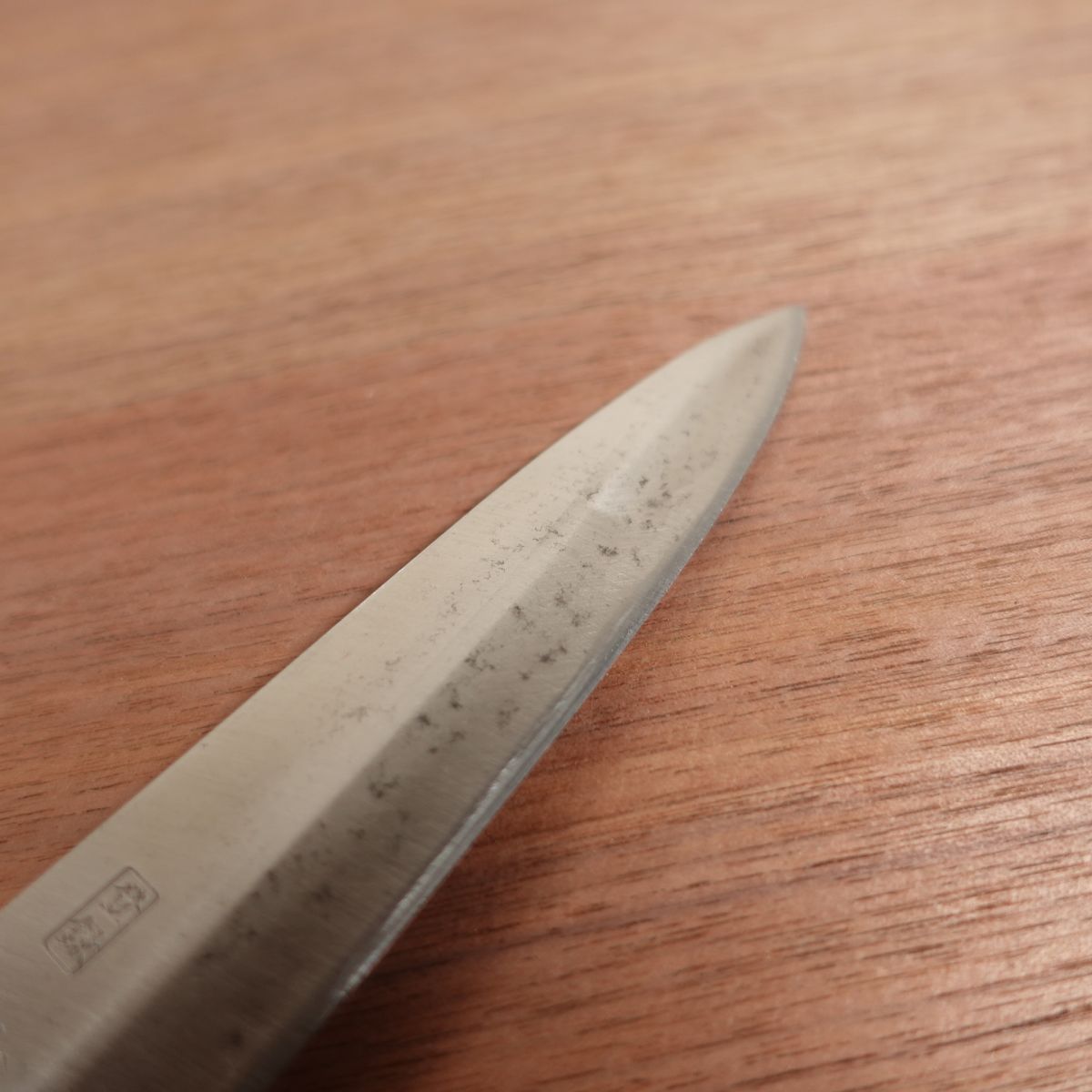 Mosaku Yanagiba Sharpened Marble Handle Sashimi Knife Carbon Steel 175mm