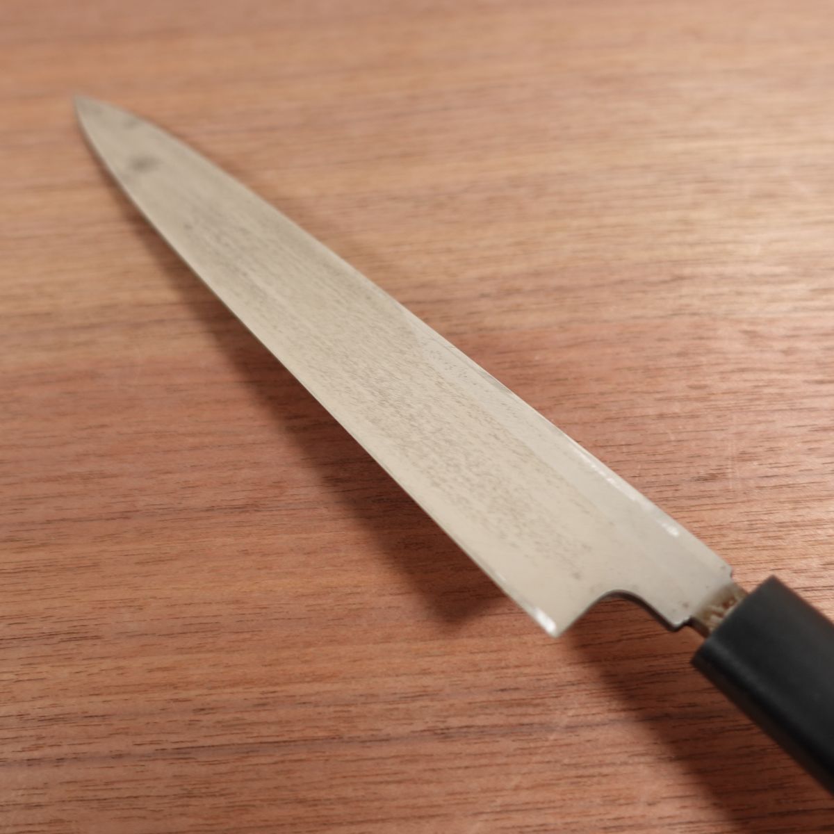 Kiya Yoshihisa Yanagiba Sharpened Sashimi Knife Gourd Logo Carbon Steel 210mm