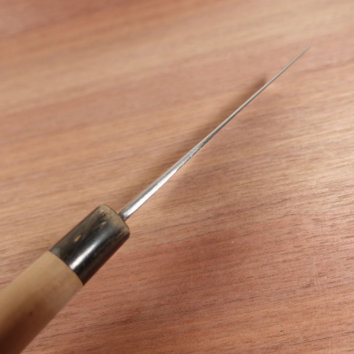 Kikuichimonji Nakiri Sharpened Yasuki Aogami Nashiji Double Bevel 145mm