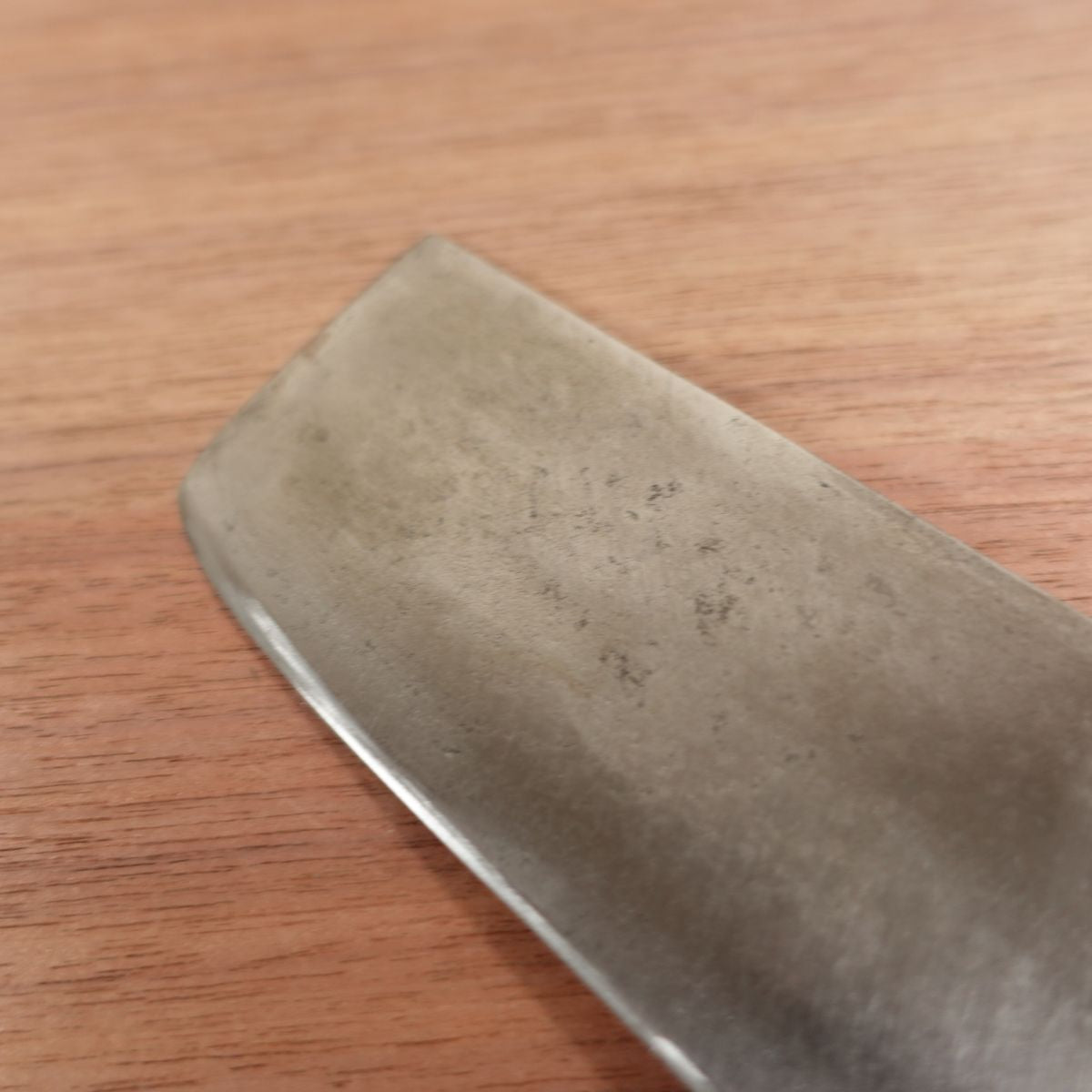 Sakai Sadamine Nakiri Sharpened Special Carbon Steel Double Bevel 165mm