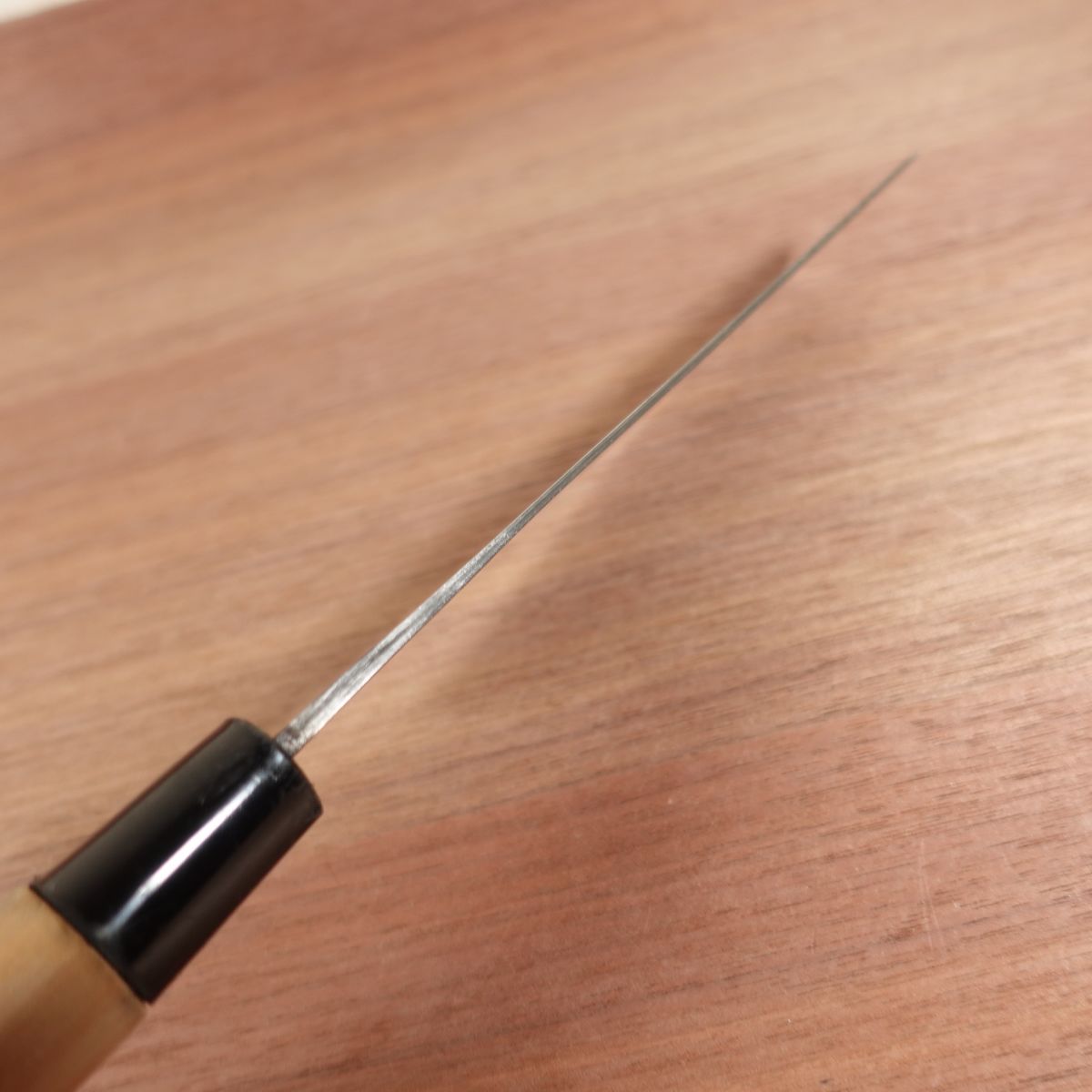 Sakai Sadamine Nakiri Sharpened Special Carbon Steel Double Bevel 165mm