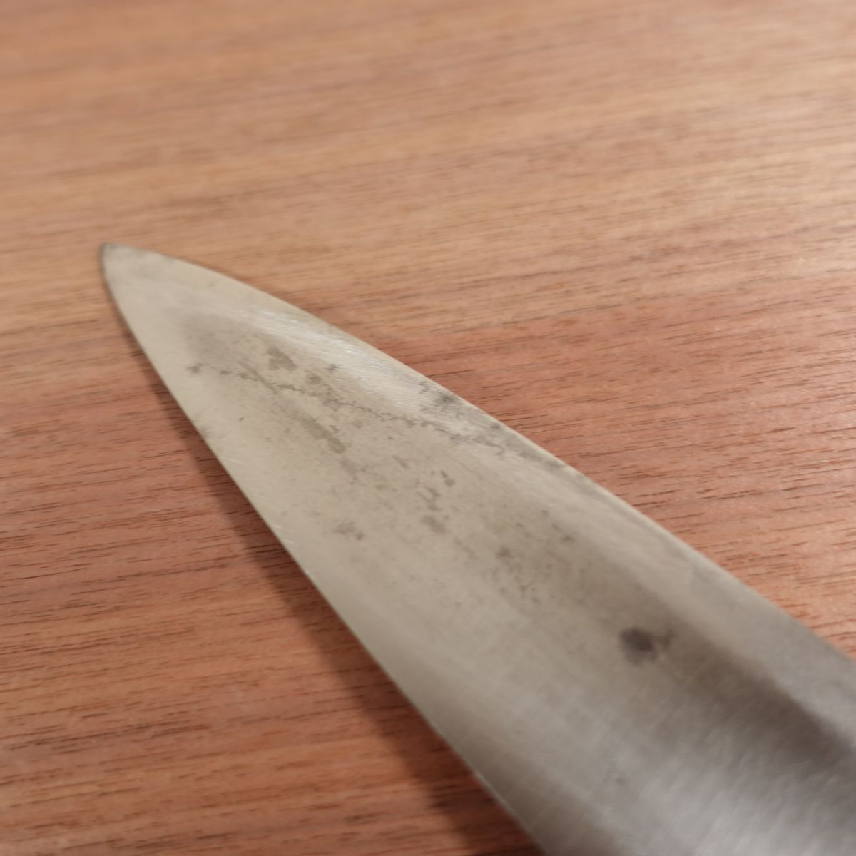 Masamoto Sohonten Mioroshi Sharpened Buffalo Handle Slim Deba Stored Item 205mm