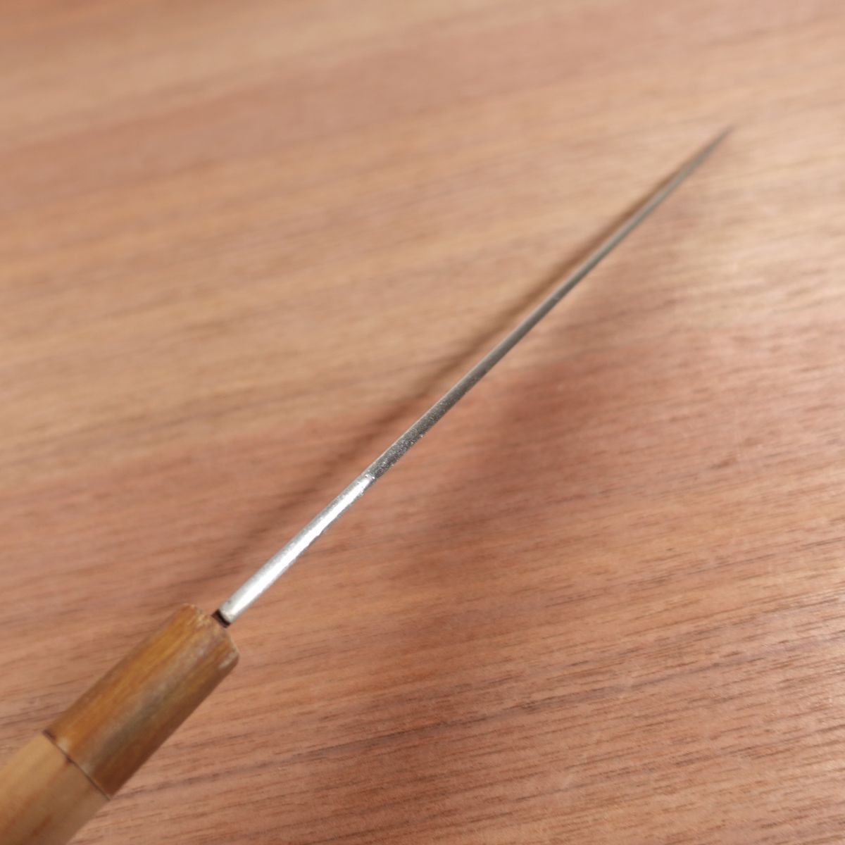 Izutsuki Kiya Yanagiba Sharpened White Buffalo Handle Sashimi Knife 210mm