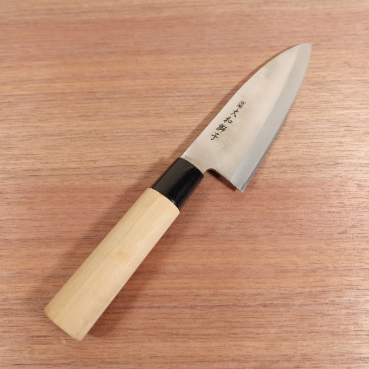 Yamato Shishi Deba Sharpened Stainless Steel Thin Ai-Deba Nearly Unused 145mm