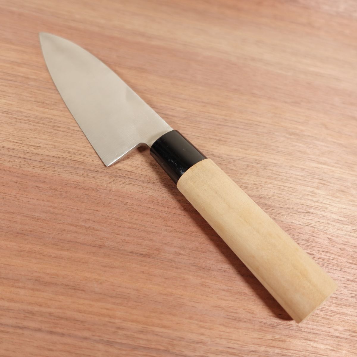 Yamato Shishi Deba Sharpened Stainless Steel Thin Ai-Deba Nearly Unused 145mm