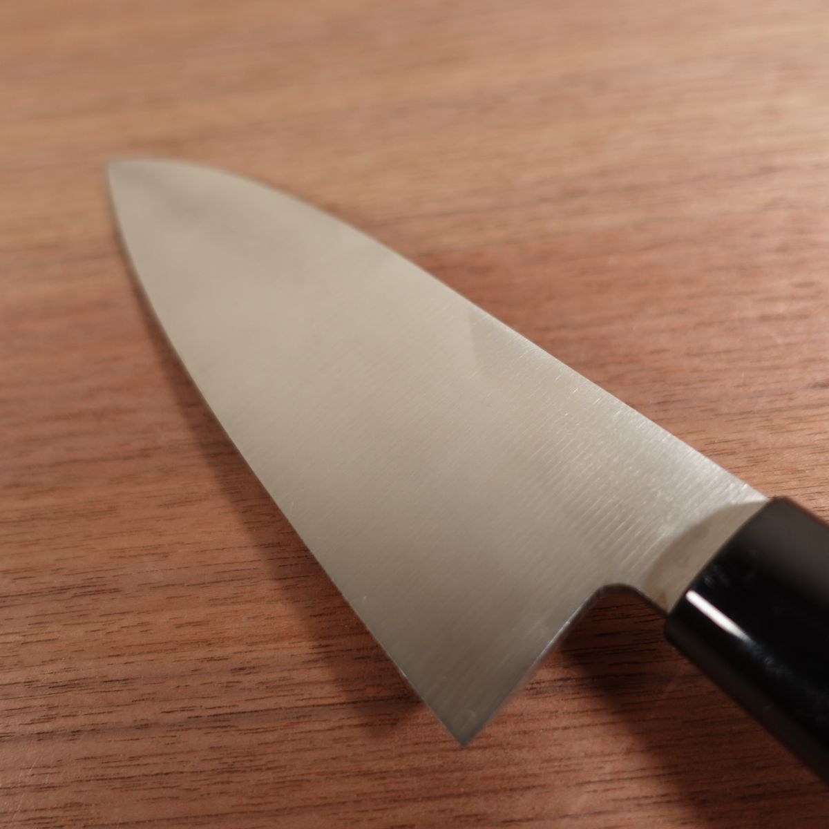 Yamato Shishi Deba Sharpened Stainless Steel Thin Ai-Deba Nearly Unused 145mm