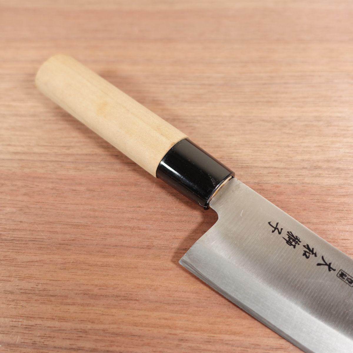 Yamato Shishi Deba Sharpened Stainless Steel Thin Ai-Deba Nearly Unused 145mm