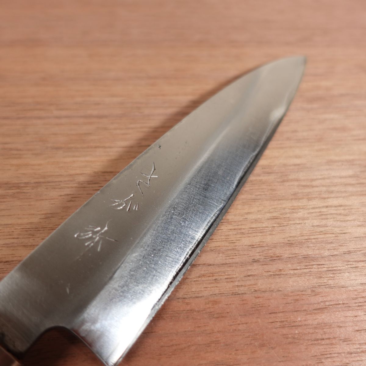 [HYPER REBORN] Sagaya Funayuki Ai-Deba Sharpened Semi-Mirror Finish Yasuki Steel 160mm