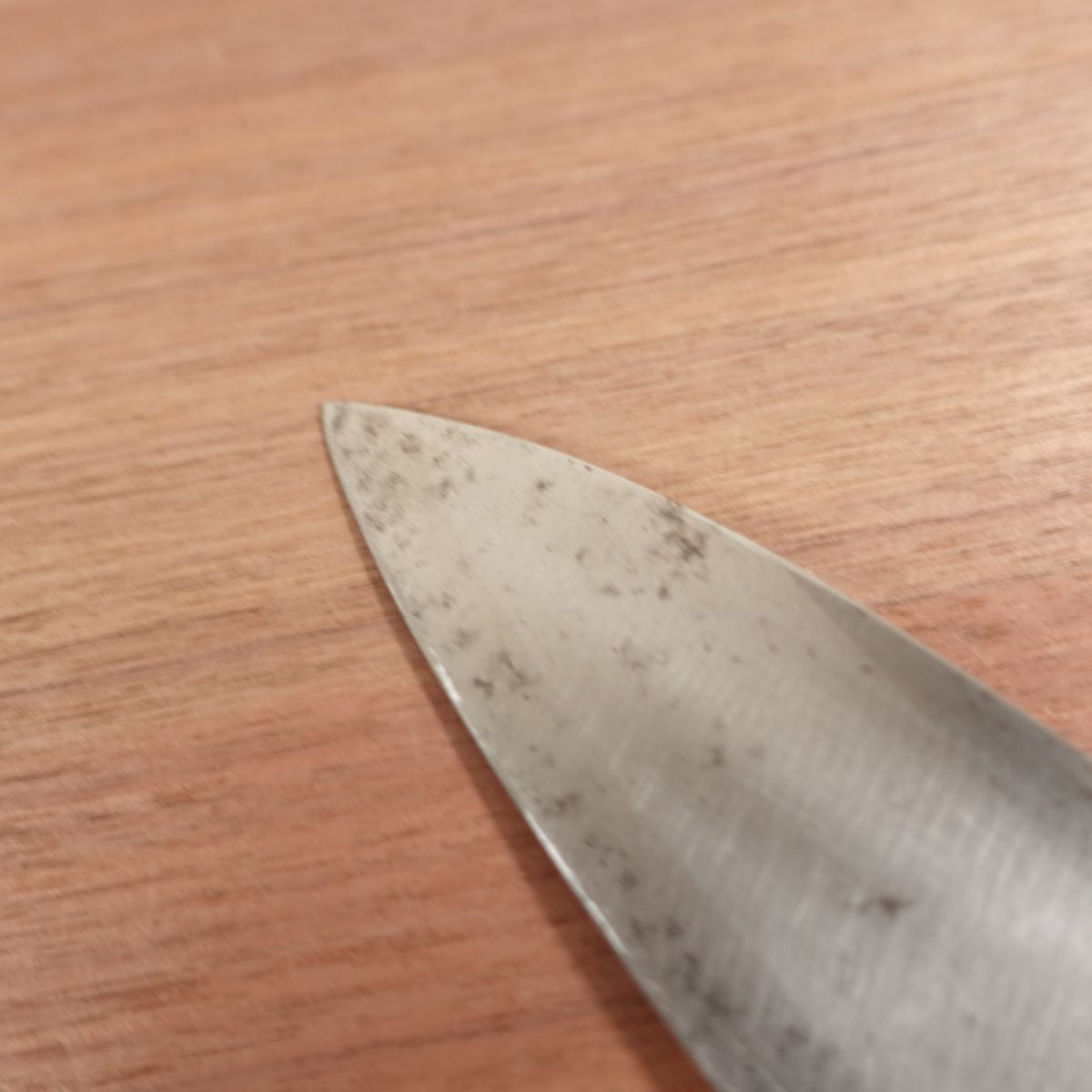 Echigo Tamasaburo Ai-Deba Sharpened Single Bevel Carbon Steel Sticker 155mm