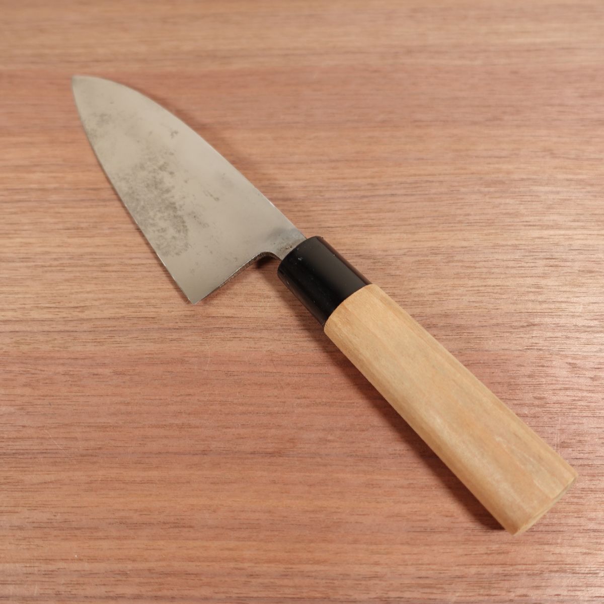 Sakai Sadamine Deba Sharpened Handmade Single Bevel Carbon Steel 155mm