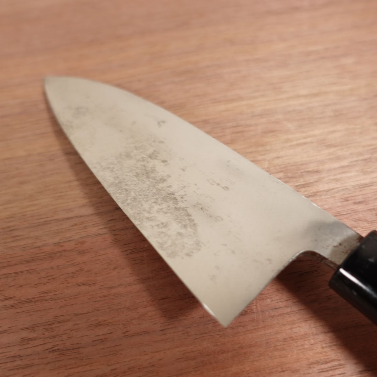 Sakai Sadamine Deba Sharpened Handmade Single Bevel Carbon Steel 155mm