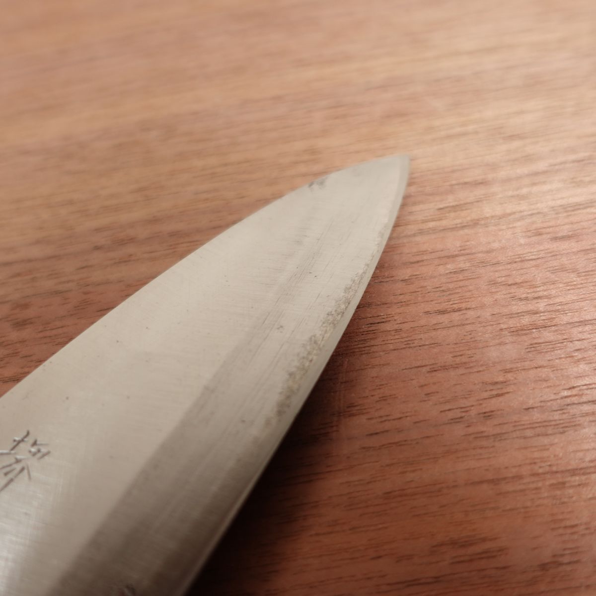 Sakai Sadamine Deba Sharpened Handmade Single Bevel Carbon Steel 155mm
