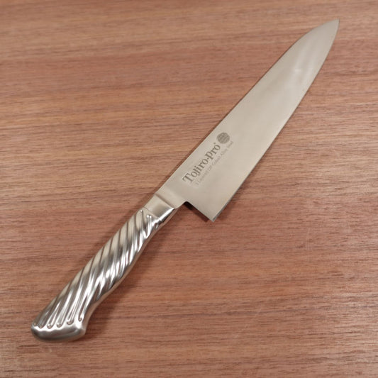 Tojiro Pro Gyuto Knife, Sharpened, All-Purpose Knife, Laminated Steel, 3-Layer DP Cobalt, Lightly Used, 240mm