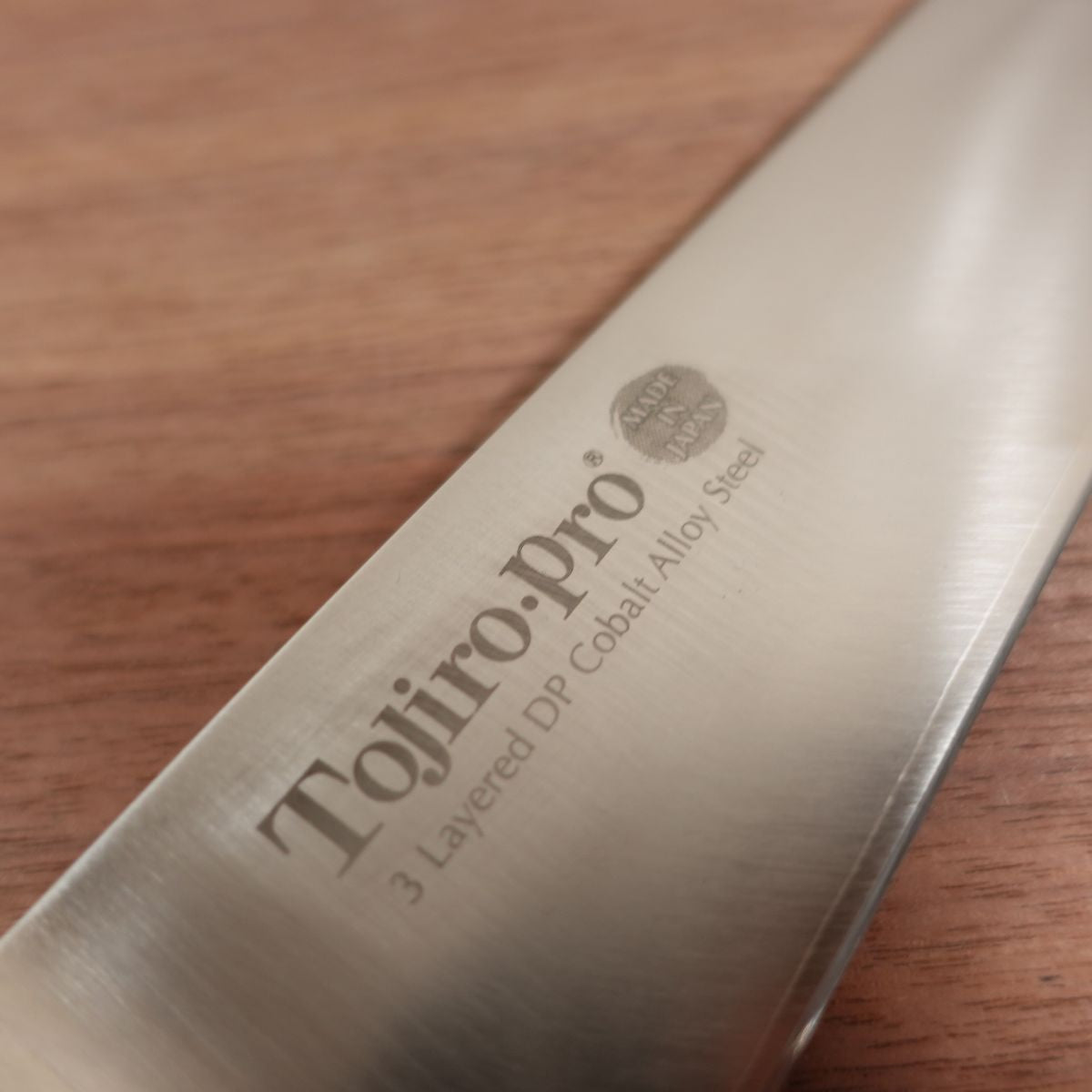 Tojiro Pro Gyuto Knife, Sharpened, All-Purpose Knife, Laminated Steel, 3-Layer DP Cobalt, Lightly Used, 240mm
