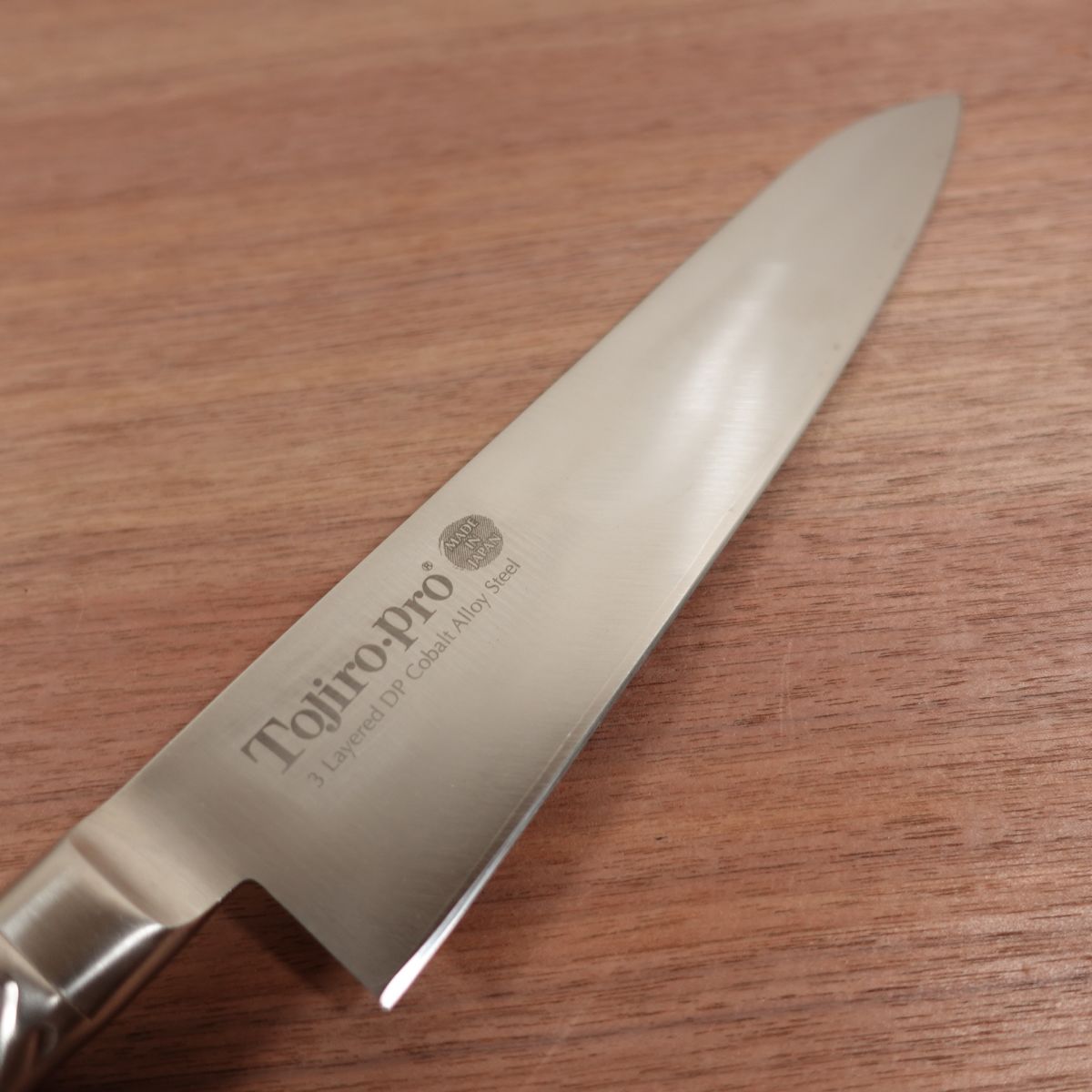 Tojiro Pro Gyuto Knife, Sharpened, All-Purpose Knife, Laminated Steel, 3-Layer DP Cobalt, Lightly Used, 240mm