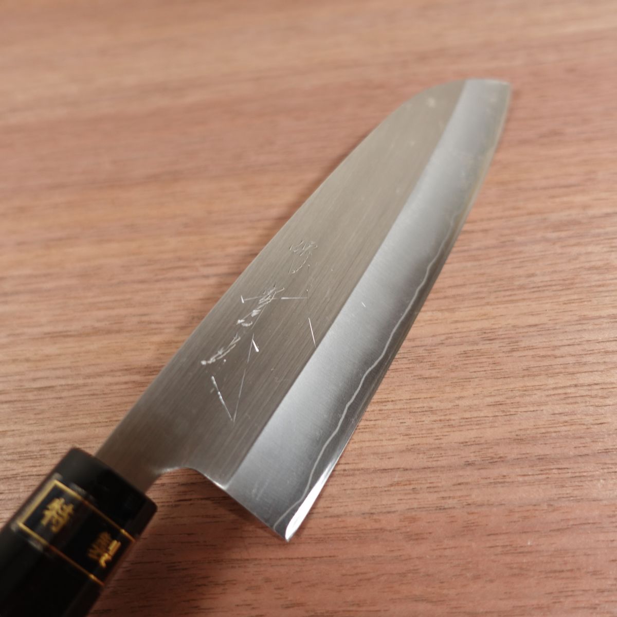 Sakai Jikko Knife Set, Sharpened, Yanagiba, Santoku and Deba Knife Set, Special, Boxed, Unused Stored Item