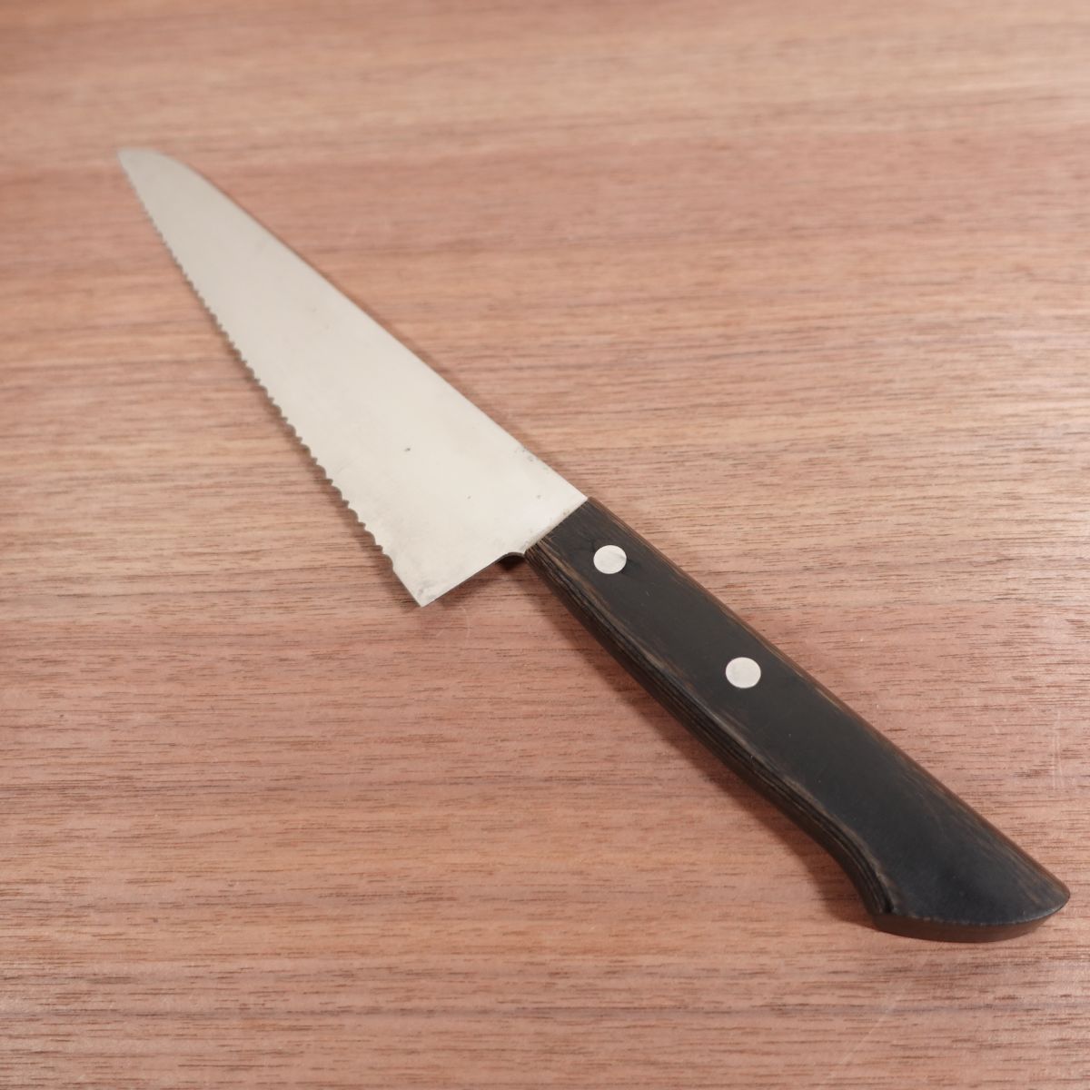 Masahiro Frozen Food Knife, Stainless Steel, Serrated Blade, 195mm