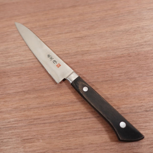 Taketsugu Petty Knife, Sharpened, Fruit Knife, Stainless Steel, Decorative Cutting, Taketsugu Saku, 155mm