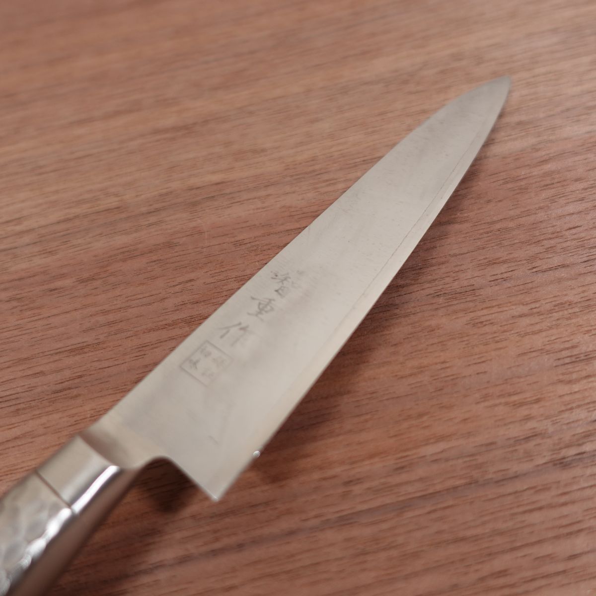 Tomoshige Petty Knife, Sharpened, All Stainless Steel, Fruit Knife, Stainless Steel Laminated, 150mm