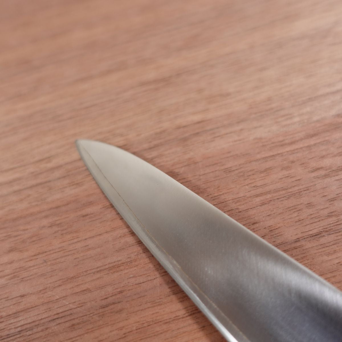 Tomoshige Petty Knife, Sharpened, All Stainless Steel, Fruit Knife, Stainless Steel Laminated, 150mm