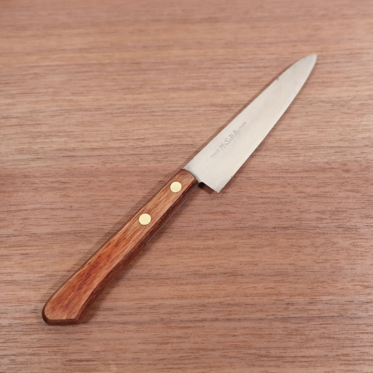 Masahiro Petty Knife, Sharpened, MSC 90, Fruit Knife, Decorative Cutting, Stainless Steel, 120mm