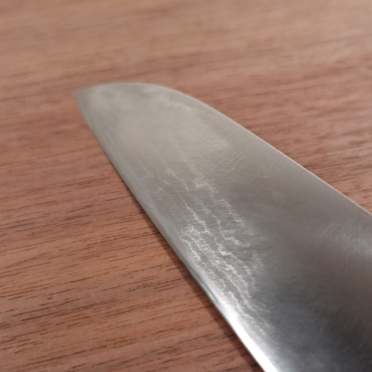 Kiku Kazuhiro Santoku Knife, Sharpened, Damascus, All-Purpose Knife, Suminagashi, 165mm