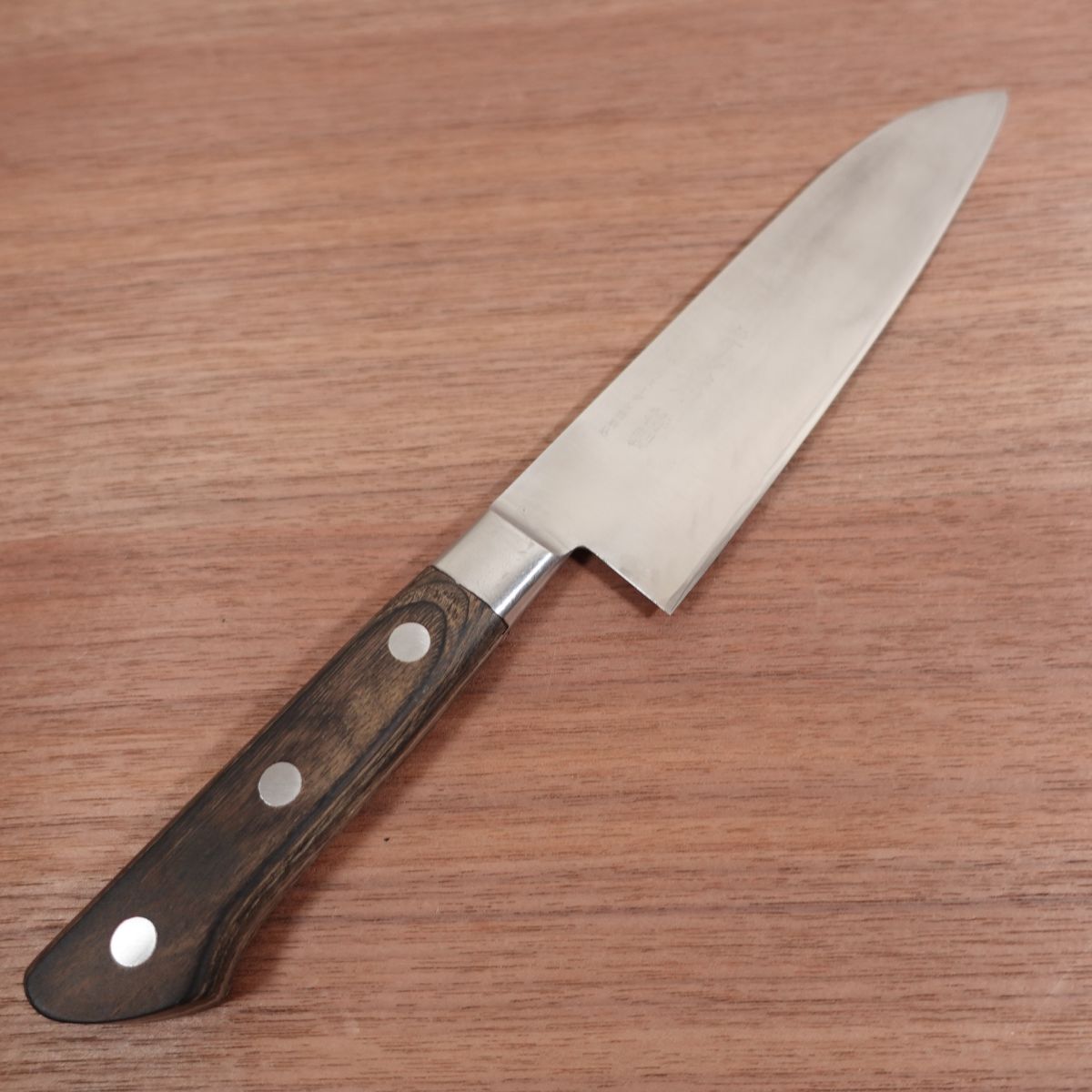 Benjiro Santoku Knife, Sharpened, Stainless, Swedish Steel Laminated, All-Purpose Knife, Special, 170mm