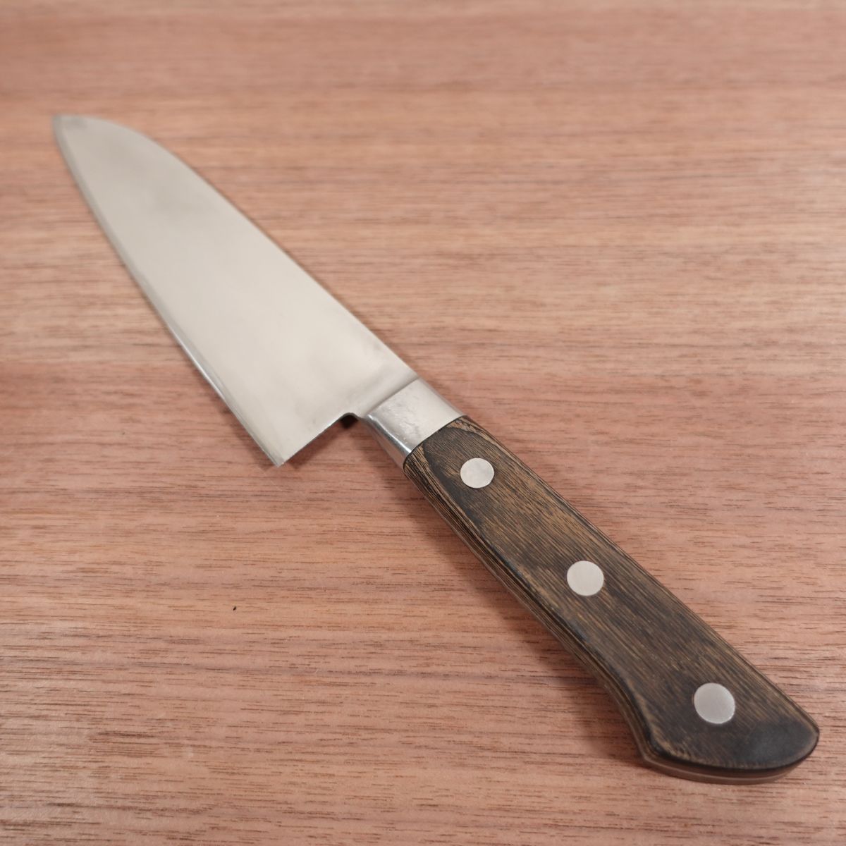 Benjiro Santoku Knife, Sharpened, Stainless, Swedish Steel Laminated, All-Purpose Knife, Special, 170mm