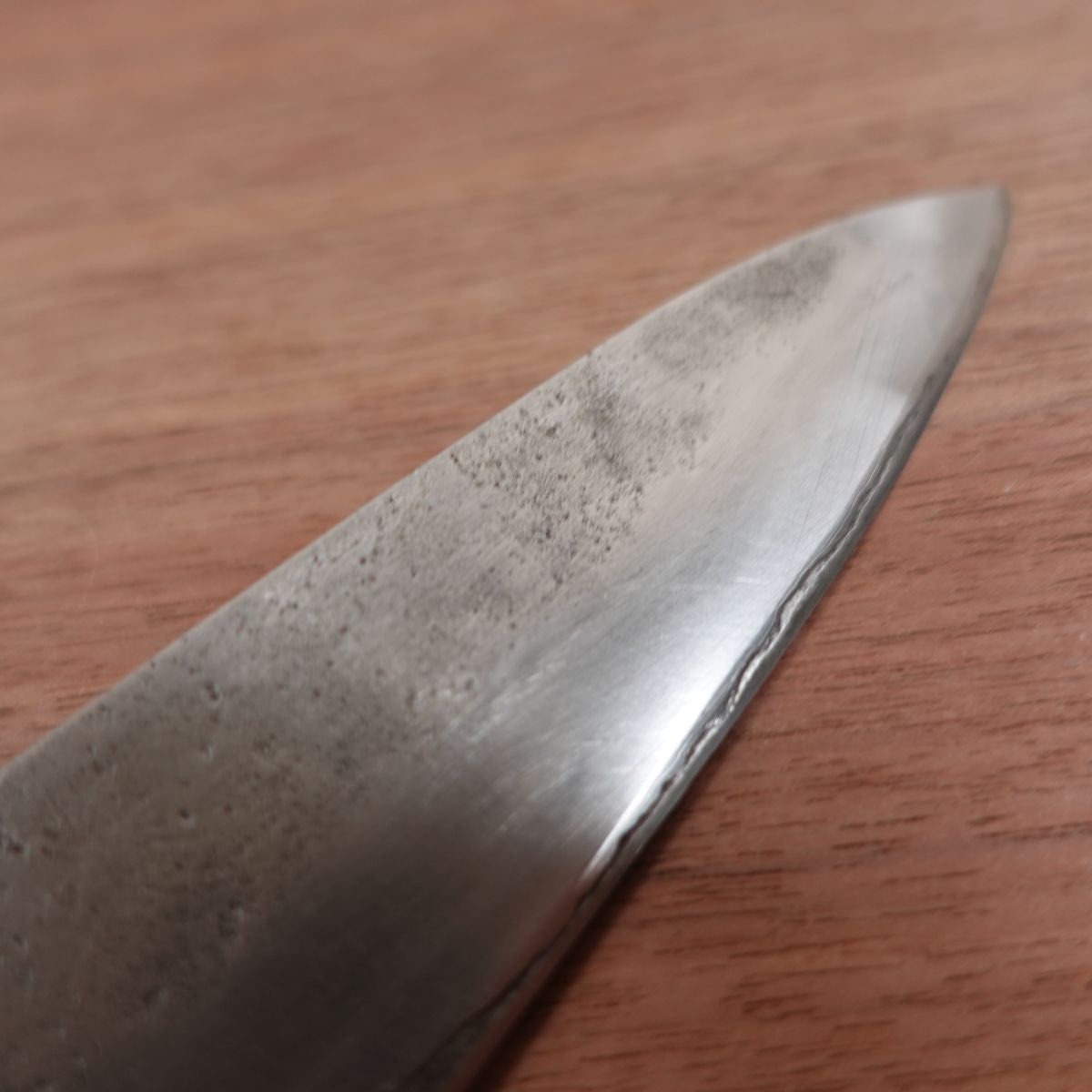 Sakai Ryujin Gyuto Knife, Sharpened, Nashiji Finish, Handmade, Carbon Steel Laminated, 195mm