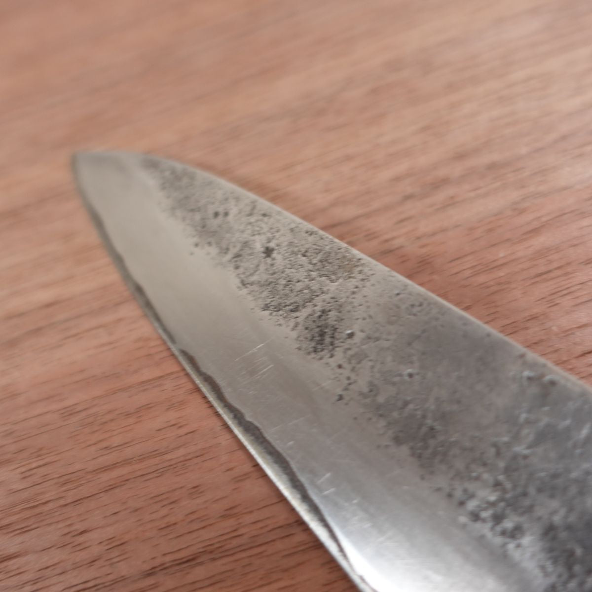 Sakai Ryujin Gyuto Knife, Sharpened, Nashiji Finish, Handmade, Carbon Steel Laminated, 195mm