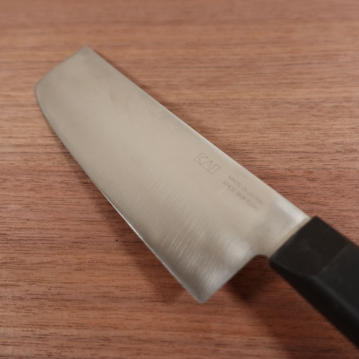 Seki Magoroku Nakiri Knife, Sharpened, Wakatake, Slim Nakiri, Stainless Steel, 160mm