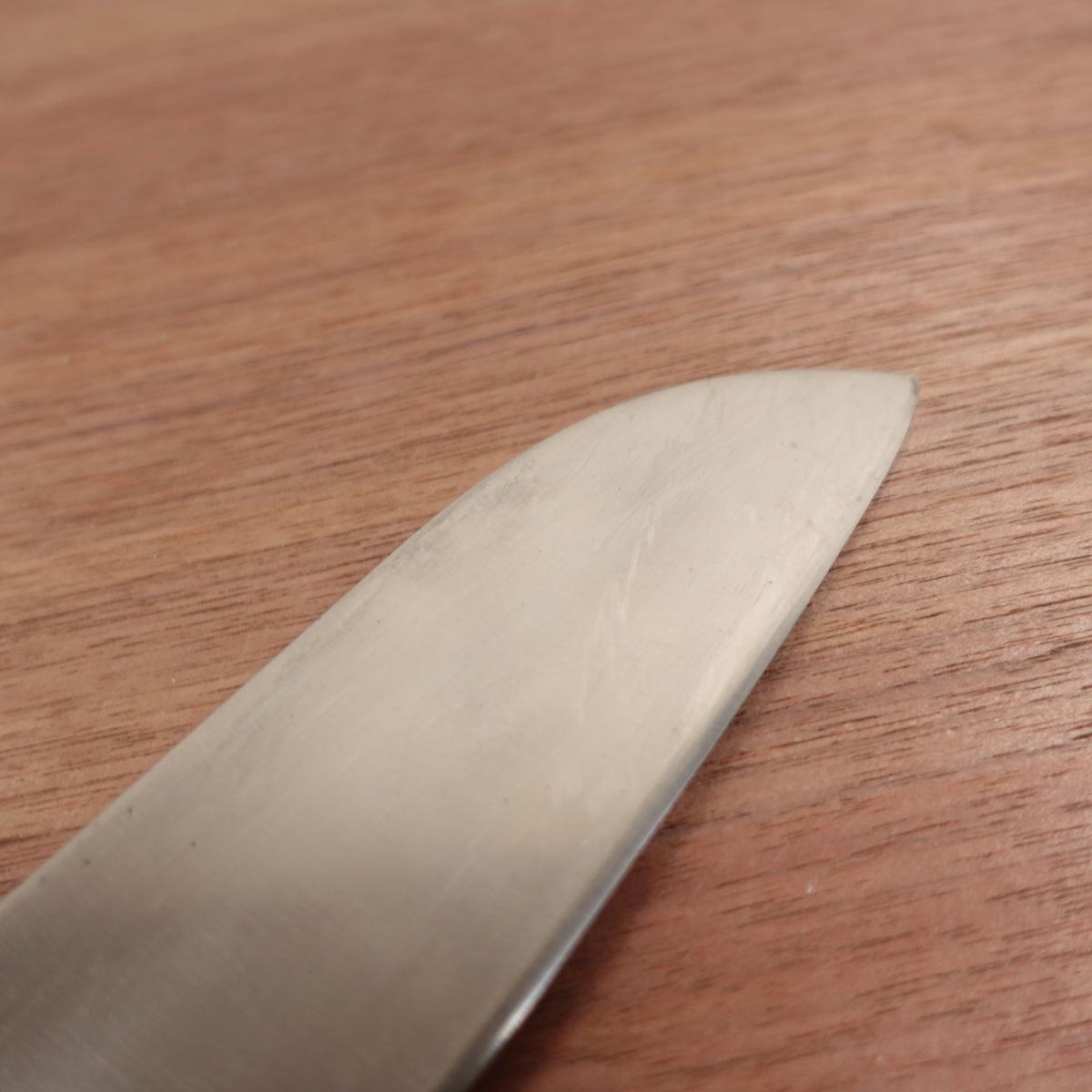 Kiya Santoku Knife, Sharpened, Edelweiss, All-Purpose Knife, Stainless Steel, 175mm