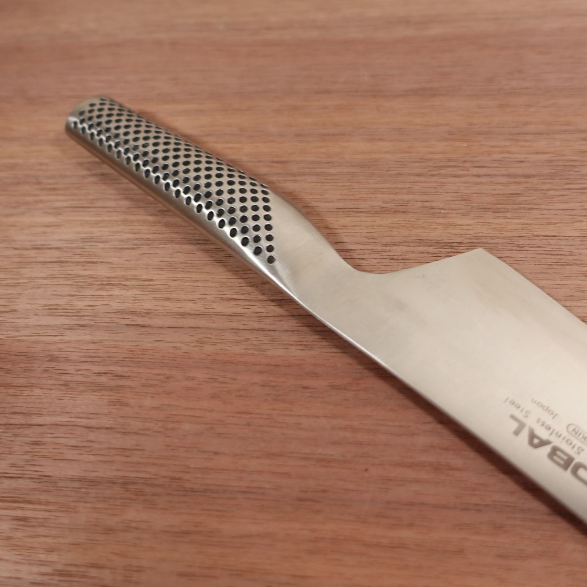 GLOBAL Bunka Knife, Sharpened, Kiritsuke-Style Santoku, G-4, All-Purpose Knife, Stainless Steel, Lightly Used, 180mm