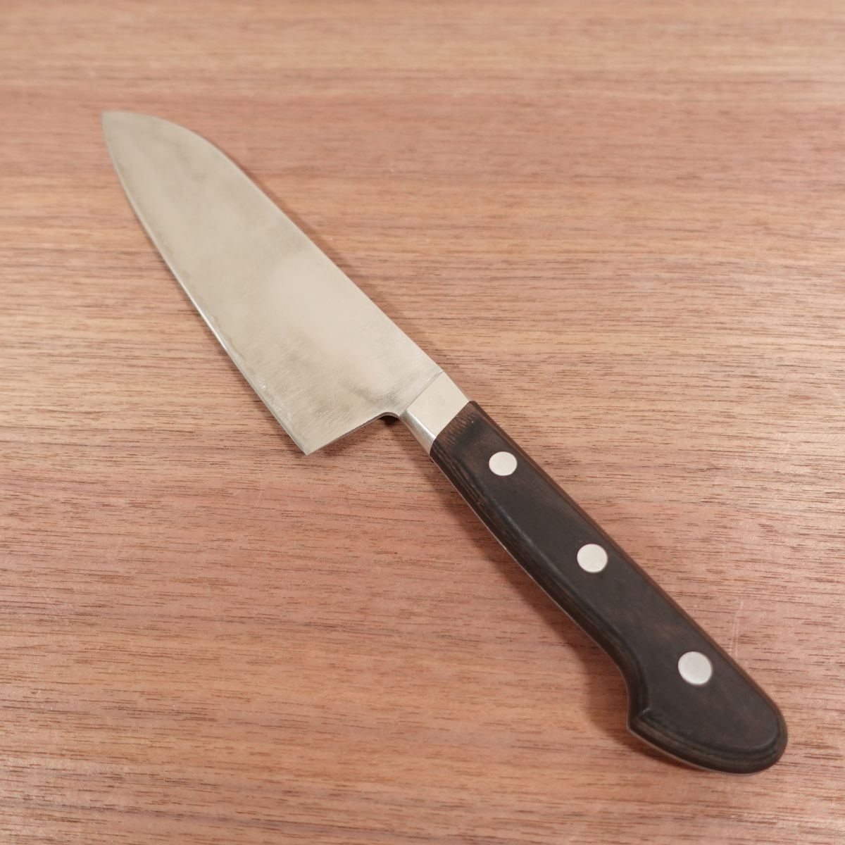 Minamoto Norihisa Santoku Knife, Sharpened, VG10 Laminated Stainless Steel, All-Purpose Knife, Rare, 170mm