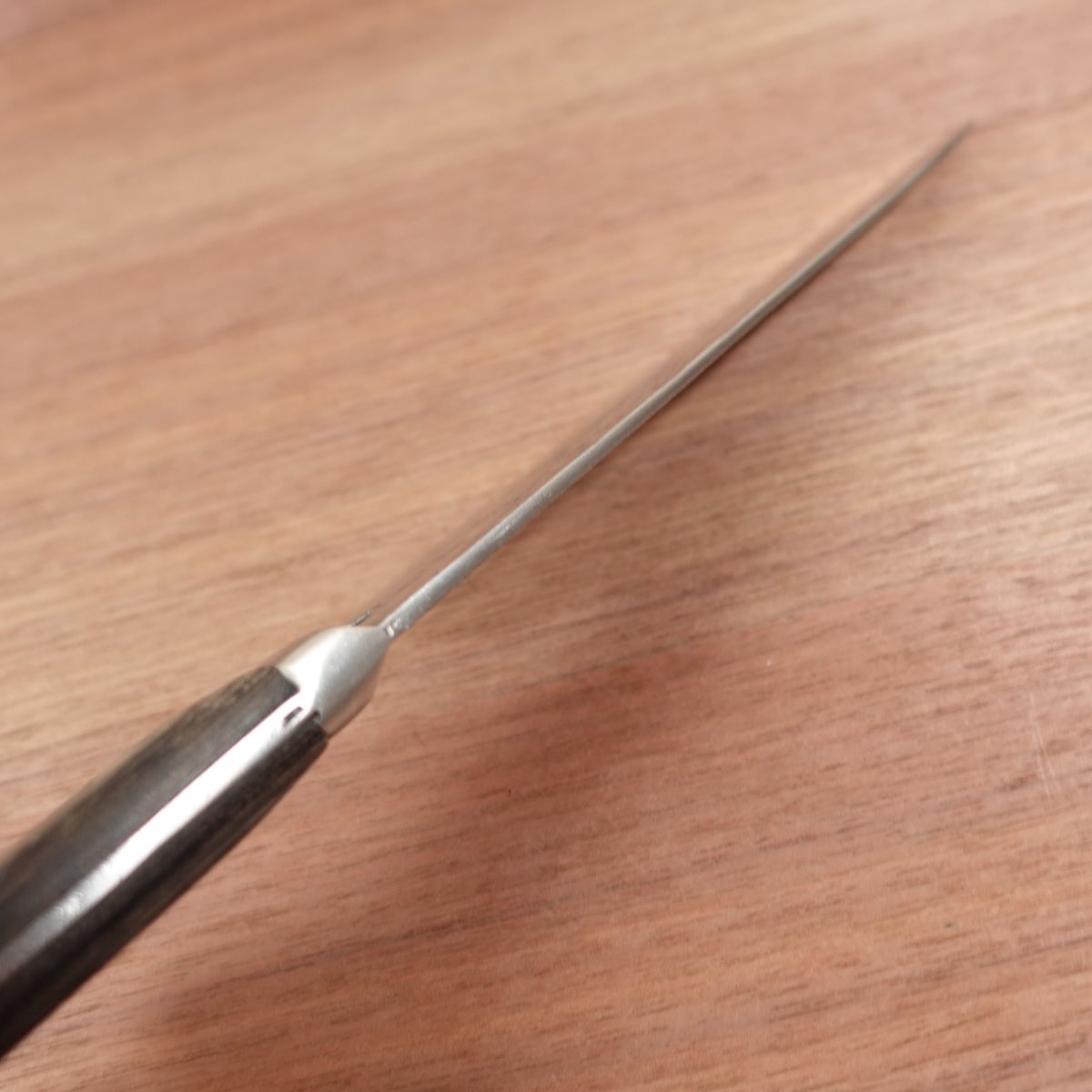 Fujiwara Teruyasu Gyuto Knife, Sharpened, Tsuchime Nashiji Finish, Maboroshi, Laminated Steel, Made by Fujiwara Teruyasu, 195mm