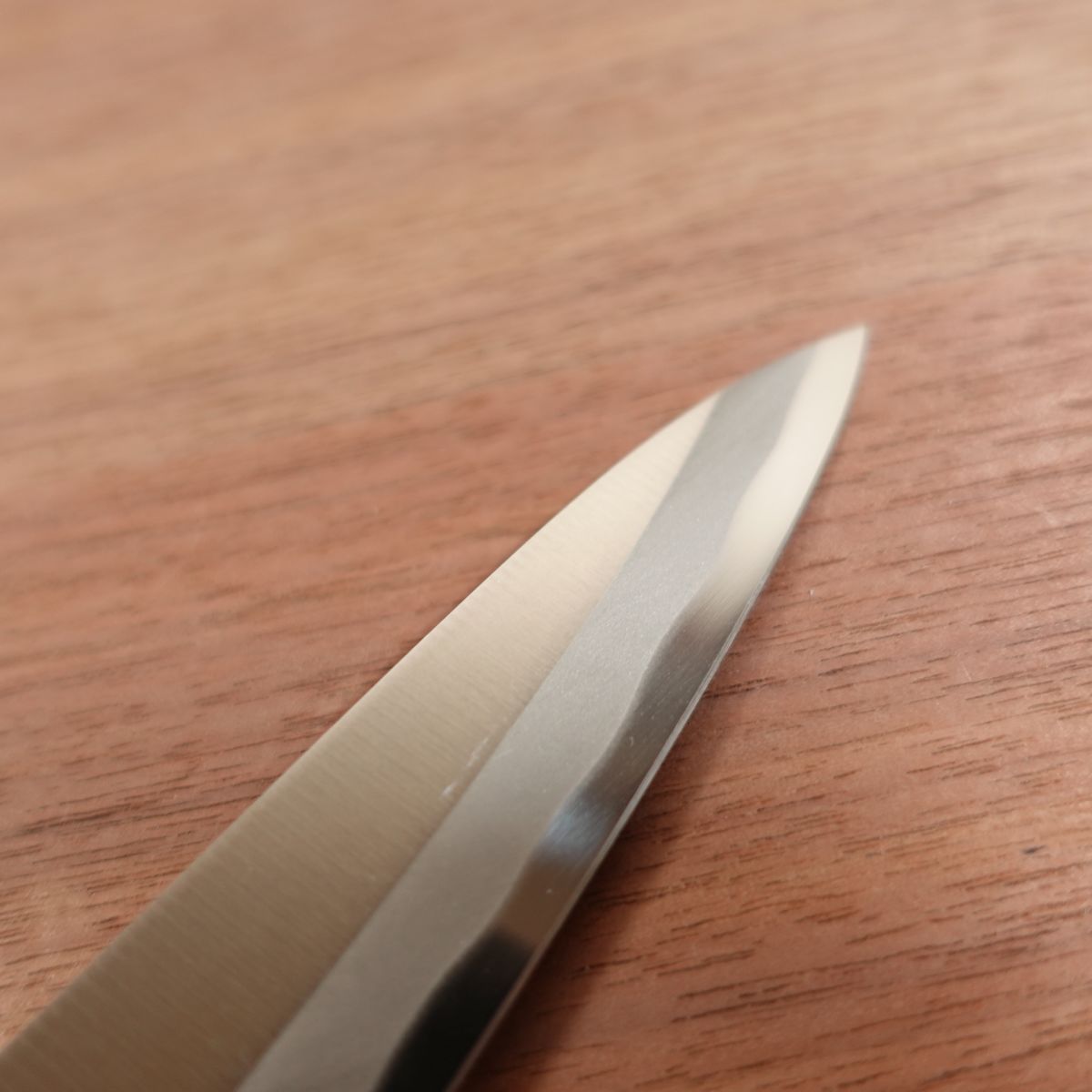Kaiun Musubi Petty Knife, Sharpened, Fruit Knife, Stainless Steel, Nearly Unused Stored Item, Cover Included, 140mm