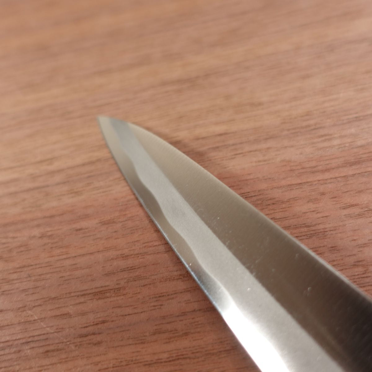 Kaiun Musubi Petty Knife, Sharpened, Fruit Knife, Stainless Steel, Nearly Unused Stored Item, Cover Included, 140mm