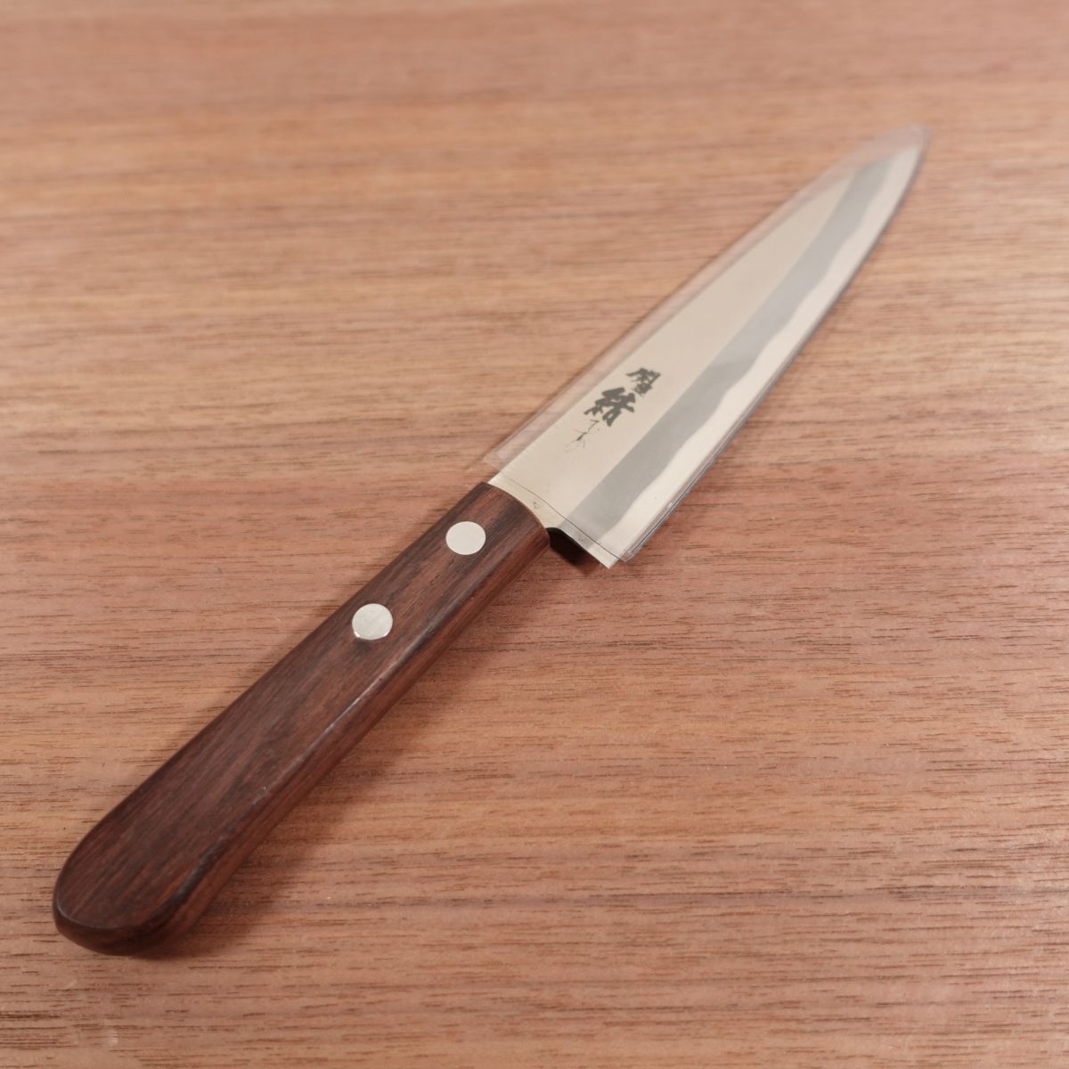 Kaiun Musubi Petty Knife, Sharpened, Fruit Knife, Stainless Steel, Nearly Unused Stored Item, Cover Included, 140mm
