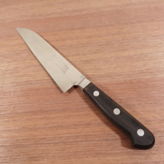 KIYA RUGBY Gyuto Knife, Sharpened, Stainless Steel, All-Purpose Knife, Straight Edge, Slightly Single Bevel, 180mm